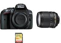 Nikon NIKON D5300 + AF-S 18-105MM F3.5-5.6G ED VR + 64GB