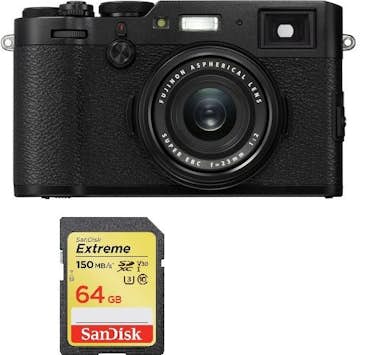FujiFilm FUJIFILM X100F Negro + 64GB tarjeta SD FujiFilm FUJIFILM X100F Negro + 64GB tarjeta SD