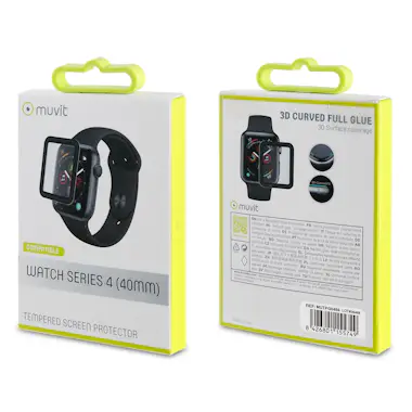 Muvit muvit protector pantalla Apple Watch series 4 40mm Muvit muvit protector pantalla Apple Watch series 4 40mm