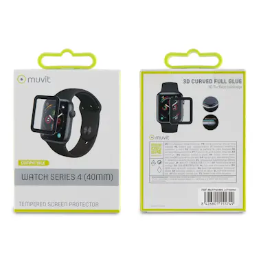 Muvit muvit protector pantalla Apple Watch series 4 40mm Muvit muvit protector pantalla Apple Watch series 4 40mm
