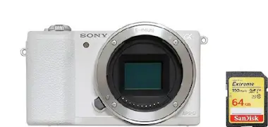 Sony SONY A5100 Cuerpo Blanco + 64GB tarjeta SD Sony SONY A5100 Cuerpo Blanco + 64GB tarjeta SD
