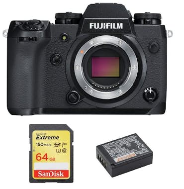 FujiFilm FUJIFILM X-H1 Cuerpo + tarjeta SD de 64 GB + bater FujiFilm FUJIFILM X-H1 Cuerpo + tarjeta SD de 64 GB + bater