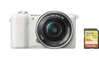 Sony SONY A5100 Blanco KIT SEL 16-50MM F3.5-5.6 OSS Pla Sony SONY A5100 Blanco KIT SEL 16-50MM F3.5-5.6 OSS Pla