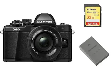 Olympus OLYMPUS E-M10 II KIT negro 14-42 mm F3.5-5.6 EZ ED Olympus OLYMPUS E-M10 II KIT negro 14-42 mm F3.5-5.6 EZ ED