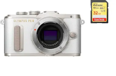 Olympus OLYMPUS E-PL8 Cuerpo Blanco + 32GB tarjeta SD Olympus OLYMPUS E-PL8 Cuerpo Blanco + 32GB tarjeta SD