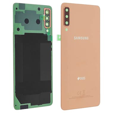 Samsung Tapa trasera Oficial para Galaxy A7 2018 - Oro Samsung Tapa trasera Oficial para Galaxy A7 2018 - Oro