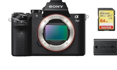Sony Carroceria SONY A7 II + tarjeta SD de 64 GB + bate Sony Carroceria SONY A7 II + tarjeta SD de 64 GB + bate