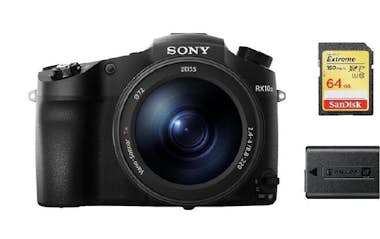 Sony SONY RX10 III Negro + tarjeta SD de 64 GB + bateri Sony SONY RX10 III Negro + tarjeta SD de 64 GB + bateri