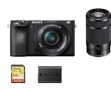 Sony SONY A6500 Negro + SEL 16-50MM F3.5-5.6 OSS Negro Sony SONY A6500 Negro + SEL 16-50MM F3.5-5.6 OSS Negro