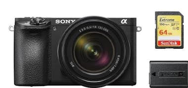 Sony SONY A6500 Negro KIT SEL 18-135MM F3.5-5.6 OSS Neg Sony SONY A6500 Negro KIT SEL 18-135MM F3.5-5.6 OSS Neg