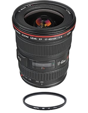 Canon CANON EF 17-40mm F4L USM + HOYA UX UV 77mm Filtrar Canon CANON EF 17-40mm F4L USM + HOYA UX UV 77mm Filtrar