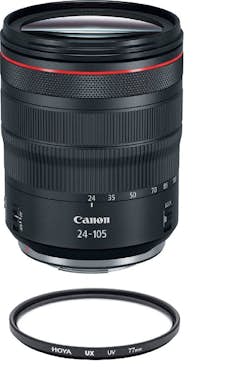 Canon CANON RF 24-105mm F4L IS USM + HOYA UX UV 77mm Fil Canon CANON RF 24-105mm F4L IS USM + HOYA UX UV 77mm Fil