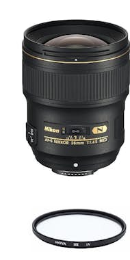 Nikon NIKON AF-S 28MM F1.4E ED + HOYA UX UV 77mm Filtrar Nikon NIKON AF-S 28MM F1.4E ED + HOYA UX UV 77mm Filtrar