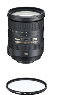 Nikon NIKON AF-S 18-200MM F3.5-5.6G ED VR II DX + HOYA U Nikon NIKON AF-S 18-200MM F3.5-5.6G ED VR II DX + HOYA U