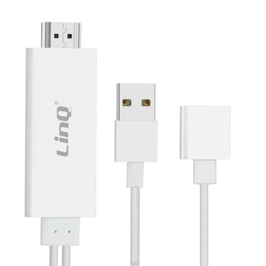 LinQ Cable Adaptador de vídeo MHL USB hembra a HDMI mac LinQ Cable Adaptador de vídeo MHL USB hembra a HDMI mac