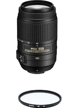 Nikon NIKON AF-S 55-300MM F4.5-5.6G ED VR + HOYA UX UV 5 Nikon NIKON AF-S 55-300MM F4.5-5.6G ED VR + HOYA UX UV 5