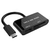 Gembird Gembird UHB-CR3-02 lector de tarjeta Negro USB 3.0 Gembird Gembird UHB-CR3-02 lector de tarjeta Negro USB 3.0