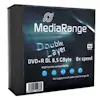 MEDIARANGE MediaRange MR465 DVD en blanco 8,5 GB DVD+R DL 5 p MEDIARANGE MediaRange MR465 DVD en blanco 8,5 GB DVD+R DL 5 p