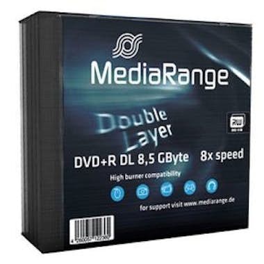 MEDIARANGE MediaRange MR465 DVD en blanco 8,5 GB DVD+R DL 5 p MEDIARANGE MediaRange MR465 DVD en blanco 8,5 GB DVD+R DL 5 p