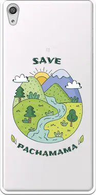 Generica Carcasa Dibujo Save Pachamama WP003 para Sony Xper Generica Carcasa Dibujo Save Pachamama WP003 para Sony Xper