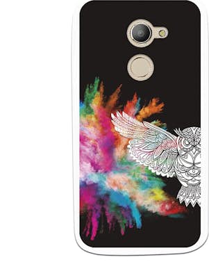 Generica Carcasa Dibujo Buho WP006 para Vodafone Smart N8 Generica Carcasa Dibujo Buho WP006 para Vodafone Smart N8