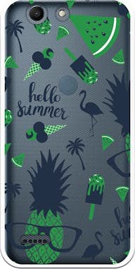 Generica Carcasa Dibujo Hello Summer Azul WP007 para Vodafo Generica Carcasa Dibujo Hello Summer Azul WP007 para Vodafo