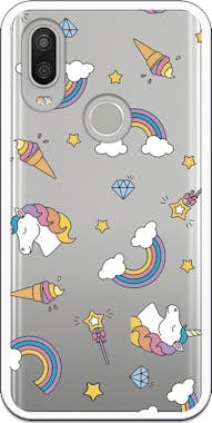Generica Carcasa Dibujo Unicornios Helado WP009 para Bq Aqu Generica Carcasa Dibujo Unicornios Helado WP009 para Bq Aqu