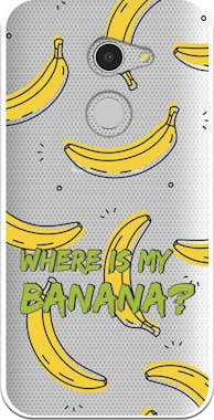 Generica Carcasa Dibujo Banana WP012 para Alcatel A3 Generica Carcasa Dibujo Banana WP012 para Alcatel A3