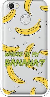 Generica Carcasa Dibujo Banana WP012 para Zte Blade A6 Generica Carcasa Dibujo Banana WP012 para Zte Blade A6