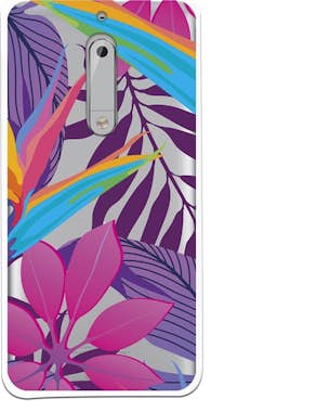 Generica Carcasa Dibujo Hojas WP017 para Nokia 5 Generica Carcasa Dibujo Hojas WP017 para Nokia 5