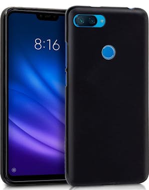 Cool Carcasa Silicona Xiaomi Mi 8 Lite (Negro) Cool Carcasa Silicona Xiaomi Mi 8 Lite (Negro)