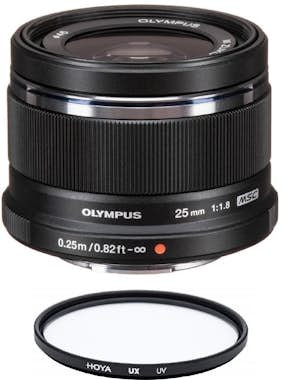 Olympus OLYMPUS 25MM F1.8 Nergo + HOYA UX UV 46mm Filtrar Olympus OLYMPUS 25MM F1.8 Nergo + HOYA UX UV 46mm Filtrar