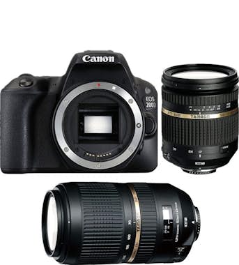 Canon CANON EOS 200D Negro + TAMRON SP AF 17-50mm F2.8 X Canon CANON EOS 200D Negro + TAMRON SP AF 17-50mm F2.8 X