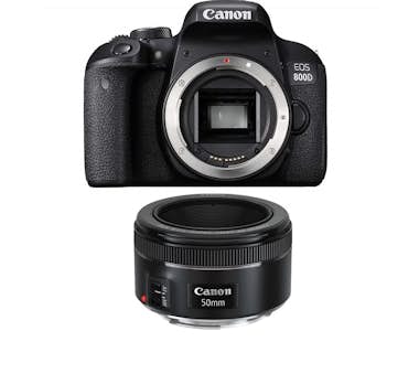 Canon CANON EOS 800D + EF 50mm F1.8 STM Canon CANON EOS 800D + EF 50mm F1.8 STM
