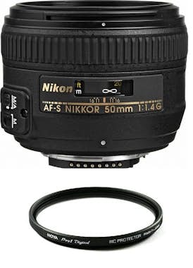 Nikon NIKON AF-S 50MM F1.4G + HOYA 58mm PRO 1D Protector Nikon NIKON AF-S 50MM F1.4G + HOYA 58mm PRO 1D Protector