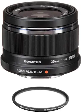 Olympus OLYMPUS 25MM F1.8 Negro + HOYA 46mm PRO 1D Protect Olympus OLYMPUS 25MM F1.8 Negro + HOYA 46mm PRO 1D Protect