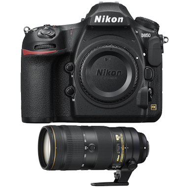 Nikon D850 Cuerpo + AF-S Nikkor 70-200mm f/2.8E FL ED VR Nikon D850 Cuerpo + AF-S Nikkor 70-200mm f/2.8E FL ED VR