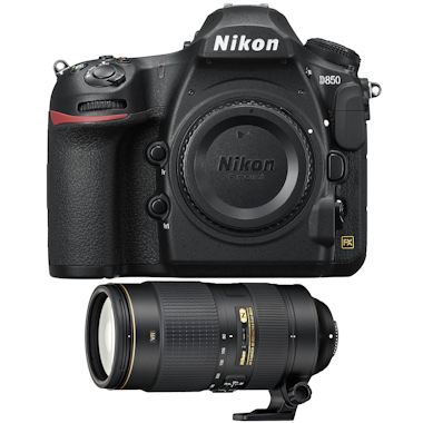 Nikon D850 Cuerpo + AF-S Nikkor 80-400mm f/4.5-5.6G ED V Nikon D850 Cuerpo + AF-S Nikkor 80-400mm f/4.5-5.6G ED V
