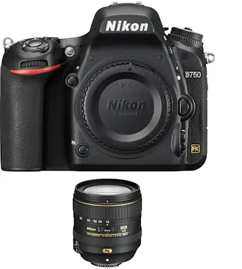 Nikon D750 Cuerpo + AF-S Nikkor 16-80mm f/2.8-4E ED VR Nikon D750 Cuerpo + AF-S Nikkor 16-80mm f/2.8-4E ED VR
