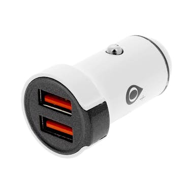 Clappio Cargador de mechero Doble Puerto USB 2.4A + Cable Clappio Cargador de mechero Doble Puerto USB 2.4A + Cable