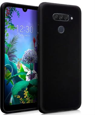 Cool Carcasa Silicona LG Q60 / K50 (Negro) Cool Carcasa Silicona LG Q60 / K50 (Negro)