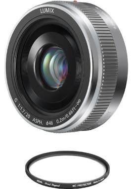 Panasonic PANASONIC 20mm F1.7 II ASPH Plata + HOYA 46mm PRO Panasonic PANASONIC 20mm F1.7 II ASPH Plata + HOYA 46mm PRO