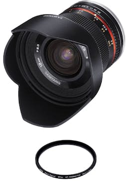 Samyang SAMYANG 12mm F2.0 NCS CS lente - Fujifilm X-Montar Samyang SAMYANG 12mm F2.0 NCS CS lente - Fujifilm X-Montar