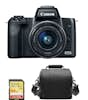 Canon CANON EOS M50 Negro KIT EF-M 15-45mm F3.5-6.3 IS S Canon CANON EOS M50 Negro KIT EF-M 15-45mm F3.5-6.3 IS S