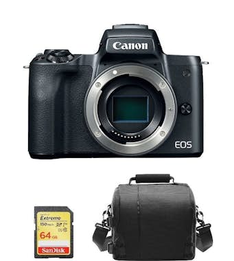 Canon CANON EOS M50 Cuerpo Negro + 64GB SD tarjeta + Bol Canon CANON EOS M50 Cuerpo Negro + 64GB SD tarjeta + Bol