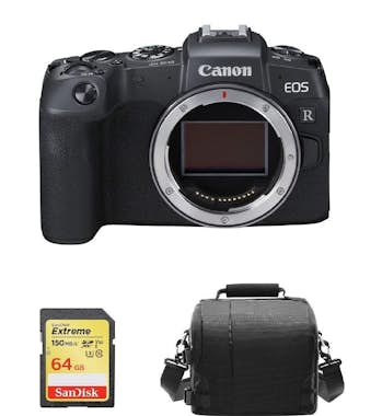 Canon CANON EOS RP Cuerpo Negro + 64GB SD tarjeta + Bols Canon CANON EOS RP Cuerpo Negro + 64GB SD tarjeta + Bols