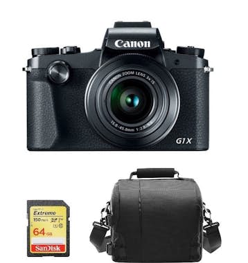 Canon CANON G1X Mark III + 64GB SD tarjeta + Bolsa de ca Canon CANON G1X Mark III + 64GB SD tarjeta + Bolsa de ca