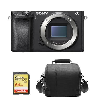 Sony SONY A6300 Cuerpo Negro + Tarjeta SD de 64GB + Bol Sony SONY A6300 Cuerpo Negro + Tarjeta SD de 64GB + Bol