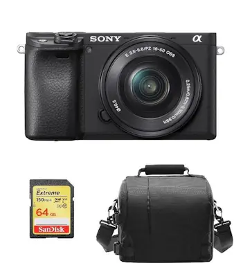 Sony SONY A6400 Negro KIT SEL 16-50MM F3.5-5.6 OSS Negr Sony SONY A6400 Negro KIT SEL 16-50MM F3.5-5.6 OSS Negr