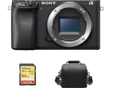 Sony SONY A6400 Cuerpo Negro + Tarjeta SD de 64GB + Bol Sony SONY A6400 Cuerpo Negro + Tarjeta SD de 64GB + Bol